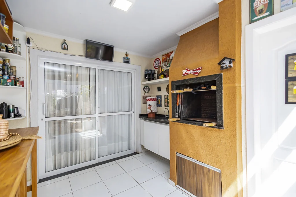 Espaço Gourmet com Churrasqueira