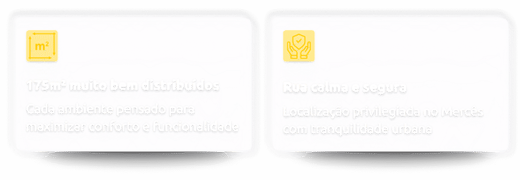 175m² muito bem distribuídos e Rua calma e segura